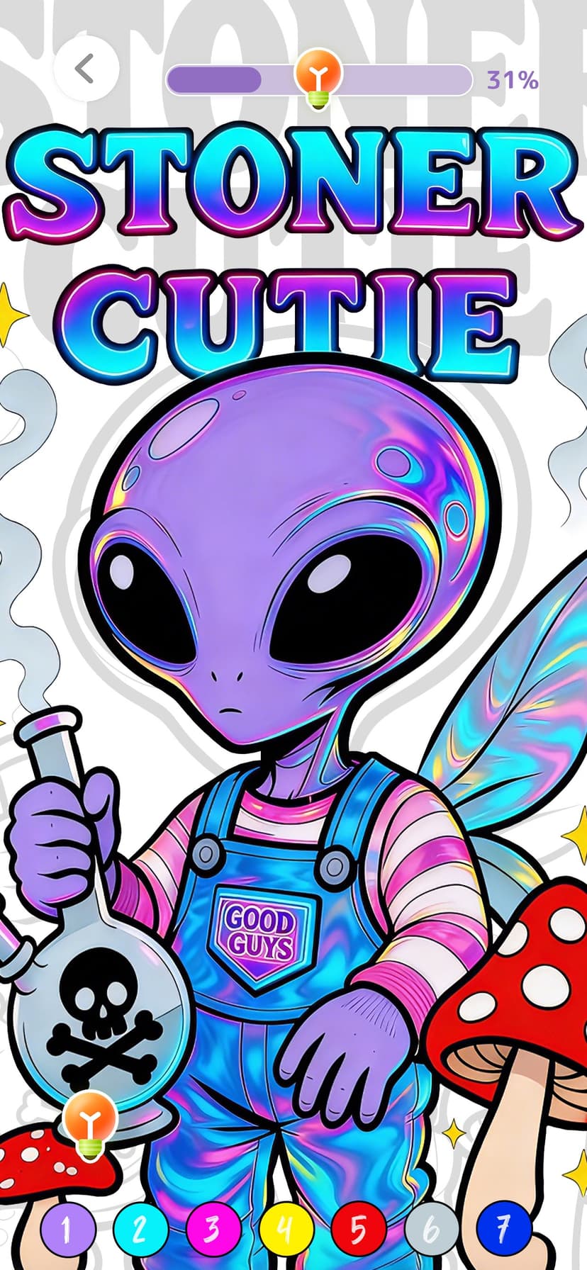 Meme Color: Paint by Number screenshot 2 - screenshot
