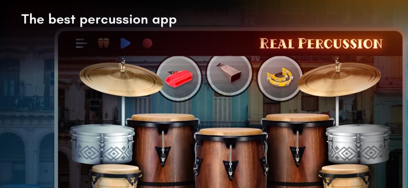 Real Percussion: kit drum pads screenshot 1 - screenshot