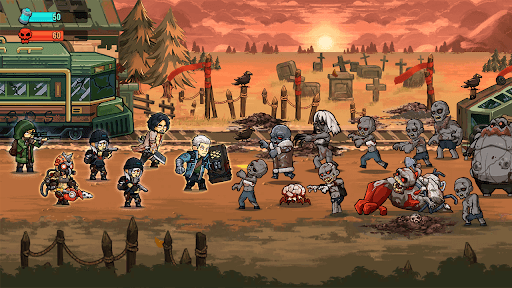 Zombie Warfare: The Death Path screenshot 1 - screenshot