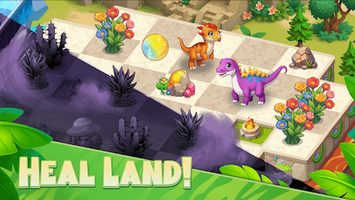Dino Merge: Jurassic Zoo screenshot 4 - screenshot