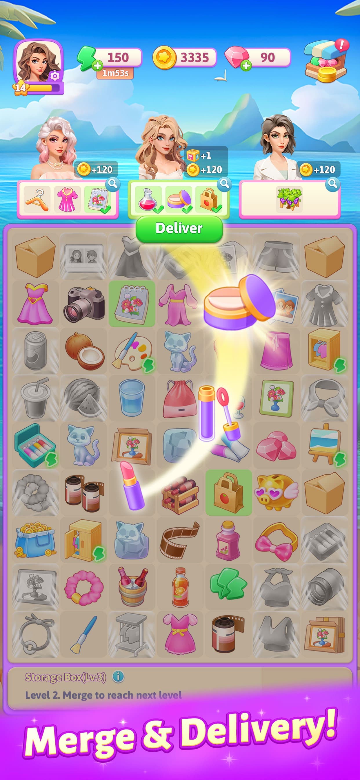Love Rebirth : Merge Makeover screenshot 3 - screenshot