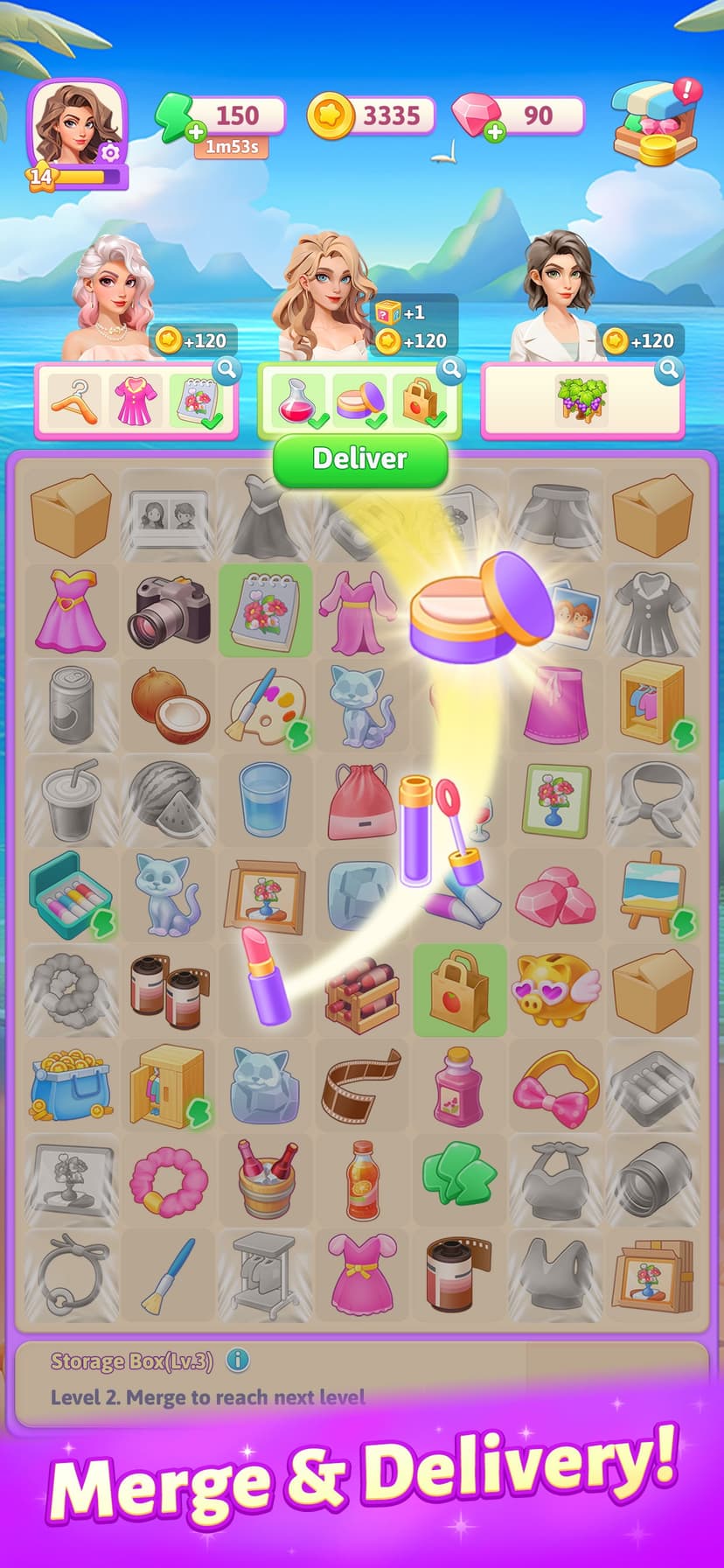 Love Rebirth : Merge Makeover screenshot 3 - screenshot