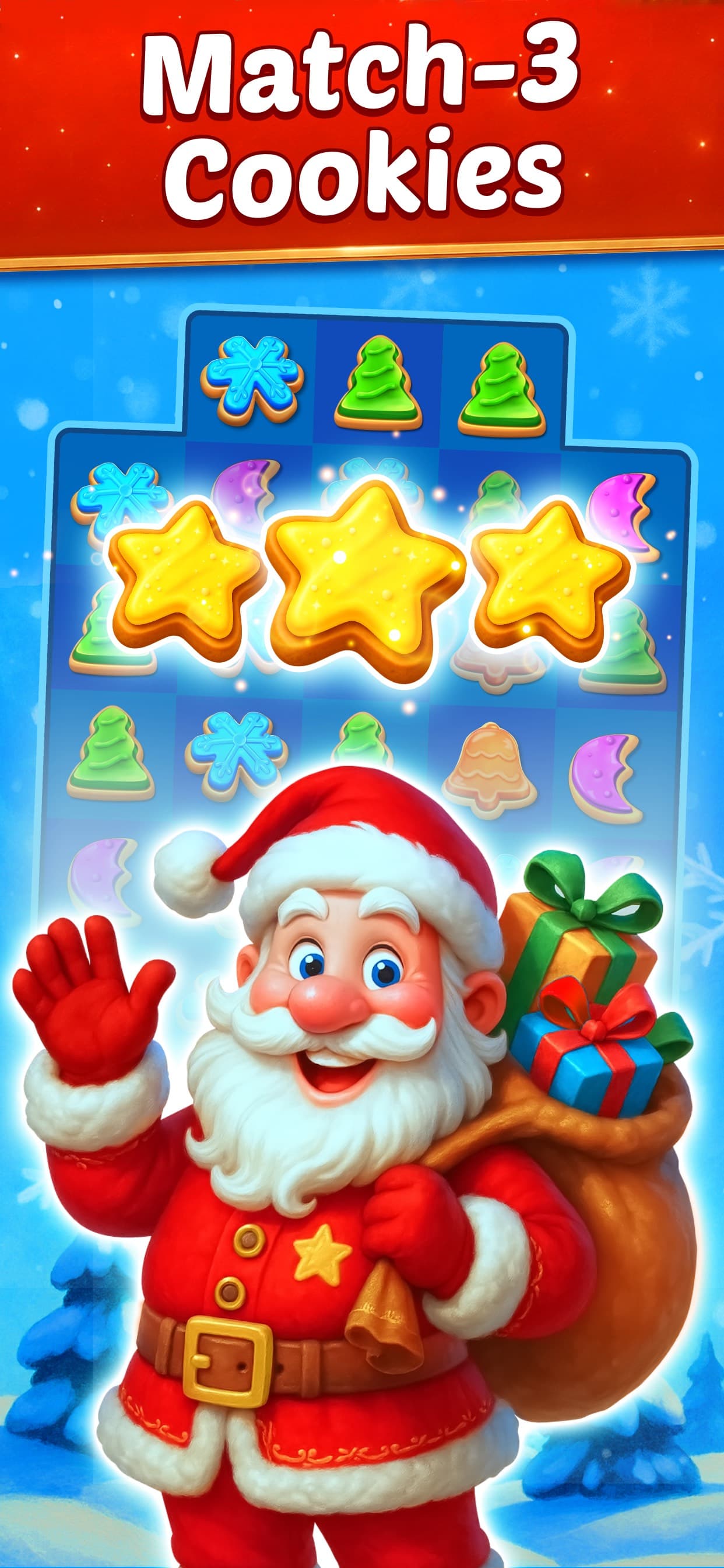 Christmas Cookie - Help Santa screenshot 1 - screenshot