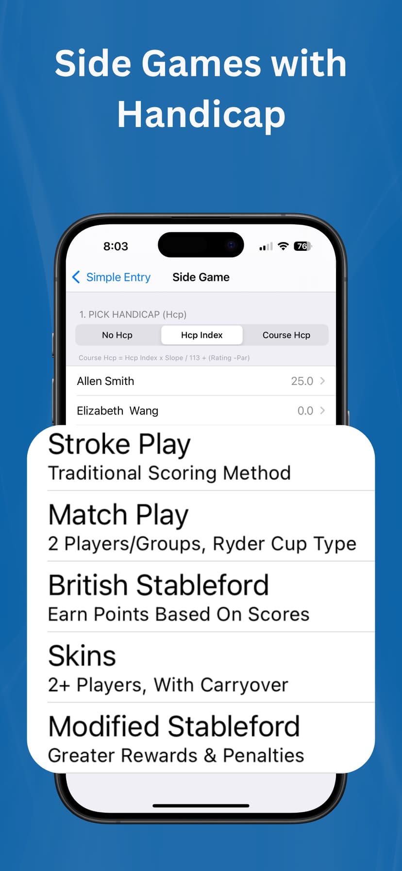 Golf GPS Range Finder: ForeFun screenshot 8 - screenshot