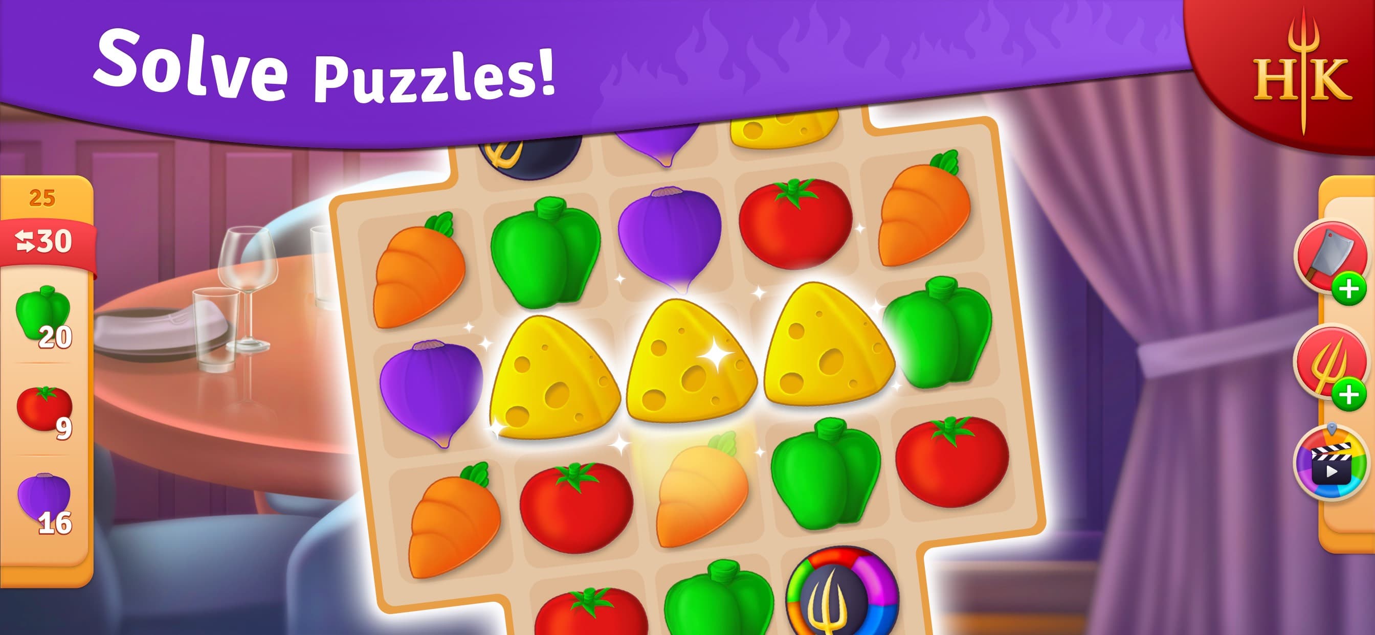 Hell's Kitchen: Match & Design screenshot 3 - screenshot