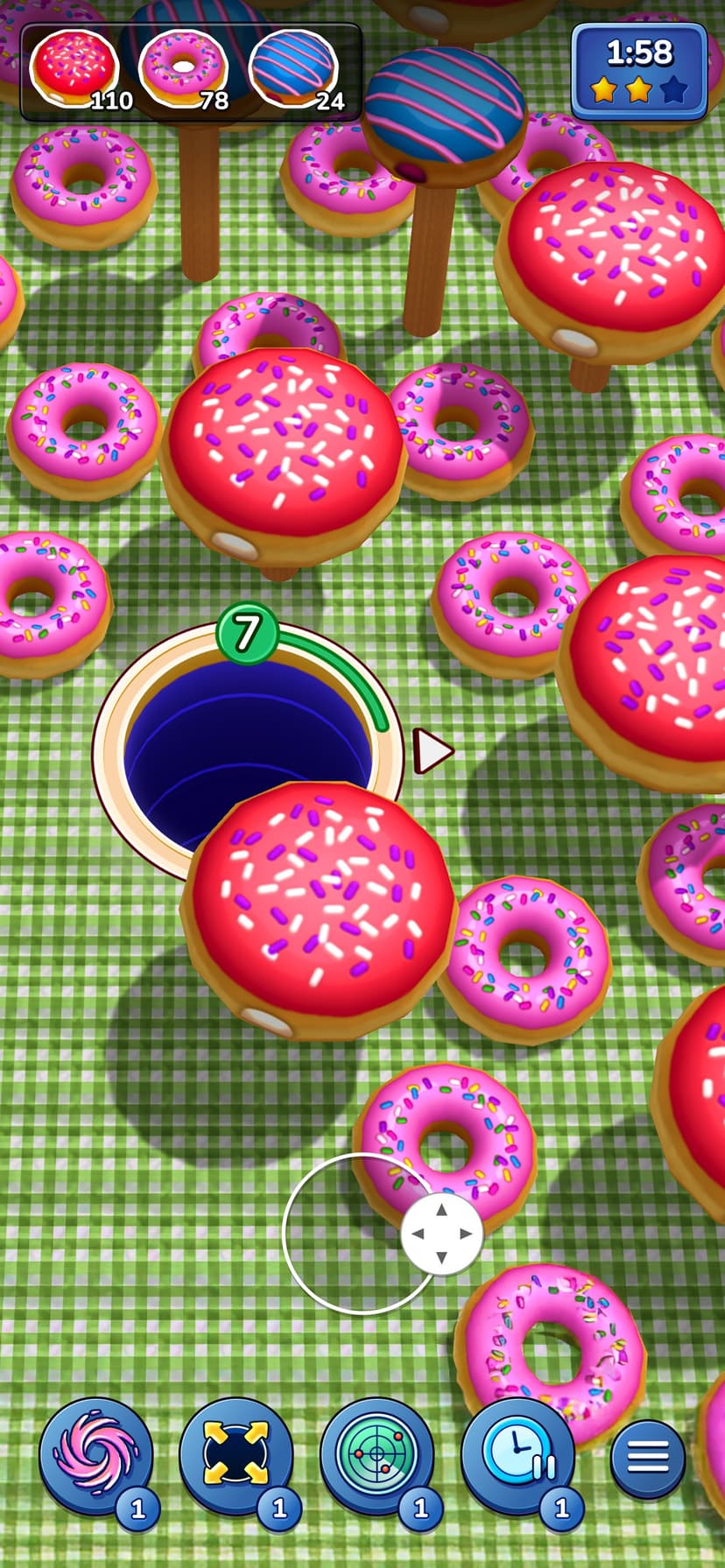 Hole Rush Classic Game screenshot 7 - screenshot
