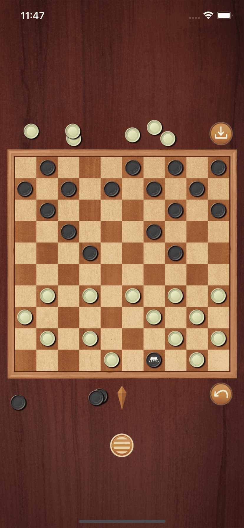 Checkers game screenshot 2 - screenshot