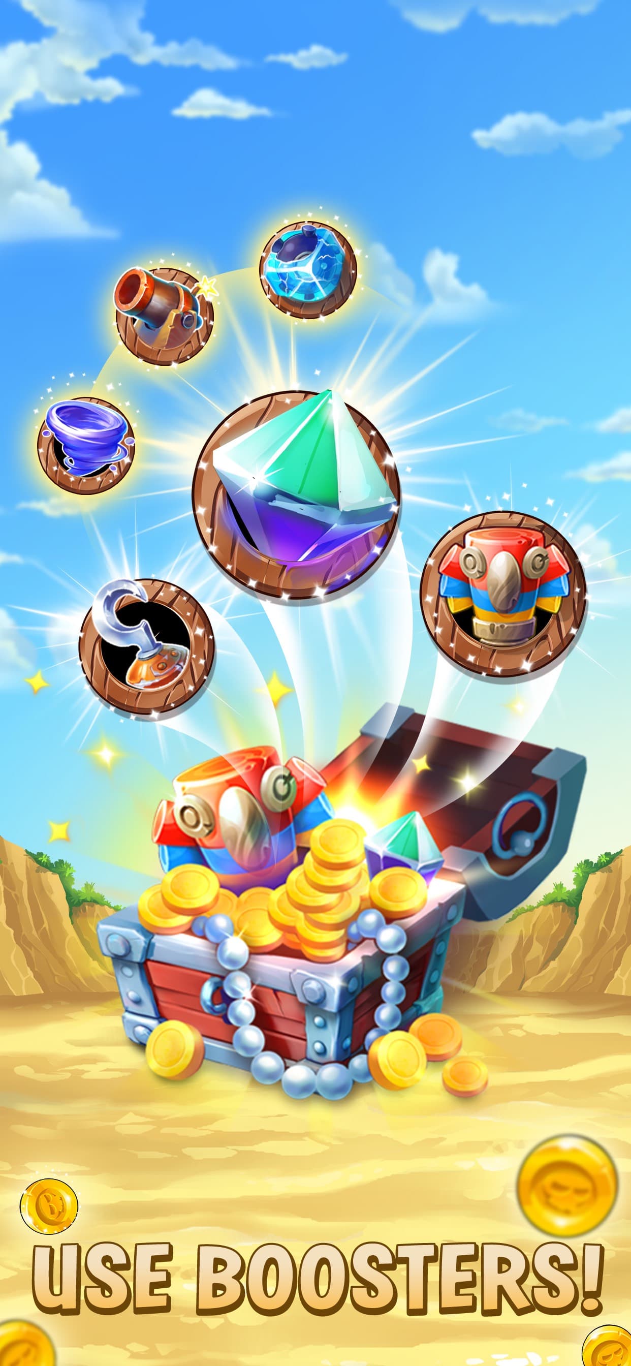 Pirates & Pearls: Match 3 Game screenshot 4 - screenshot