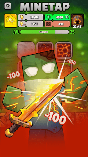 Minetap – Merge rpg clicker screenshot 15 - screenshot