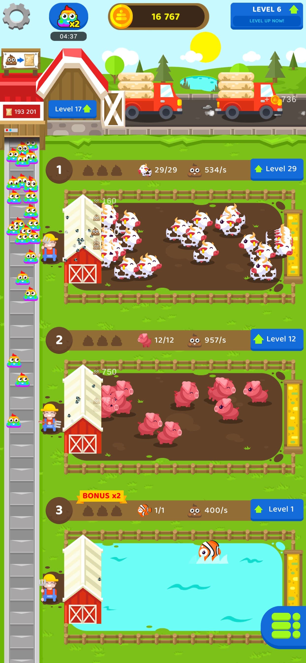 Fertilizer Farm: Idle Tycoon screenshot 2 - screenshot