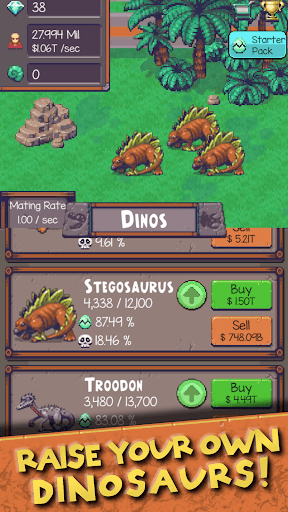 Idle Dino Zoo screenshot 3 - screenshot