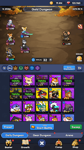 Animal Busters : Idle RPG screenshot 6 - screenshot