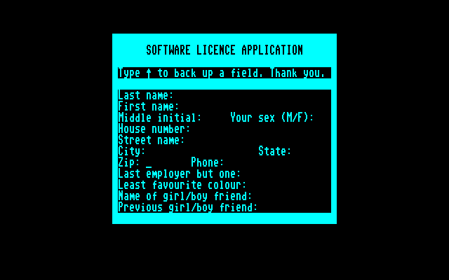Null - screenshot