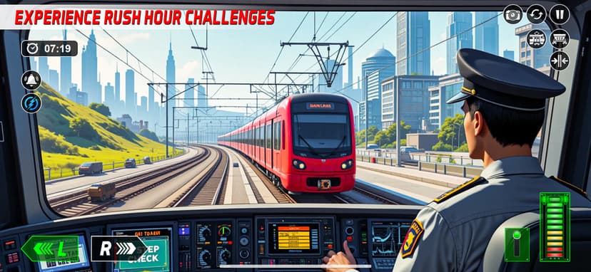 Modern Train Driver Game 2023 screenshot 3 - screenshot