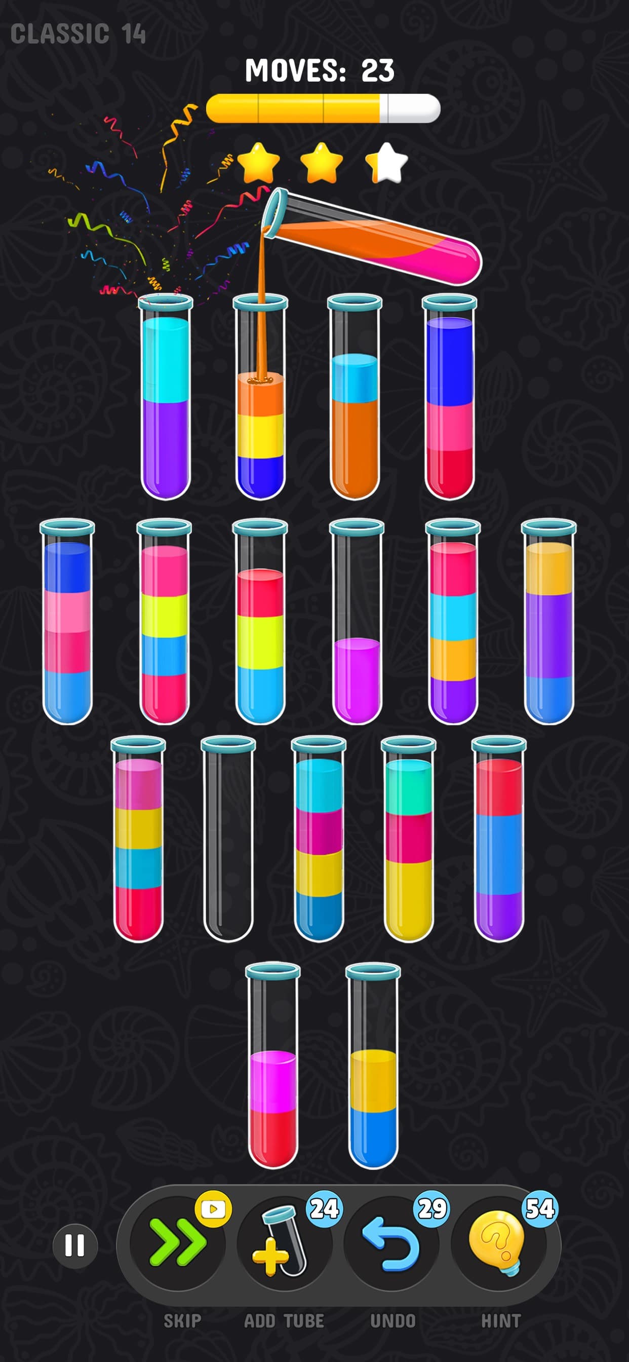 Color Water Sort Puzzle 3D screenshot 1 - screenshot