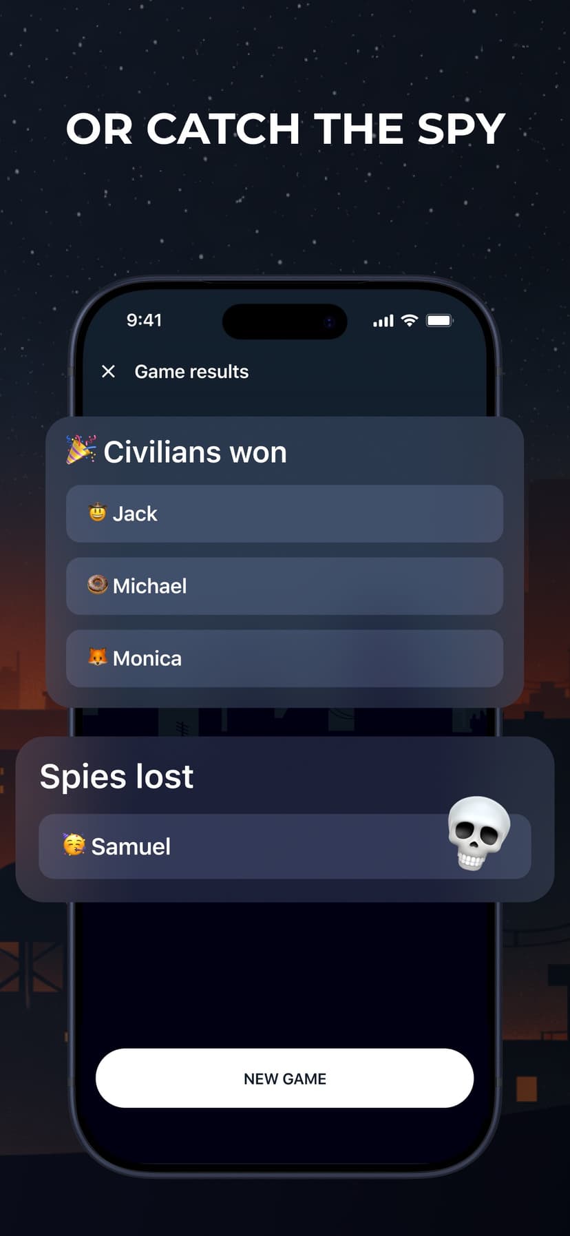 Spy - the game for a company screenshot 10 - screenshot