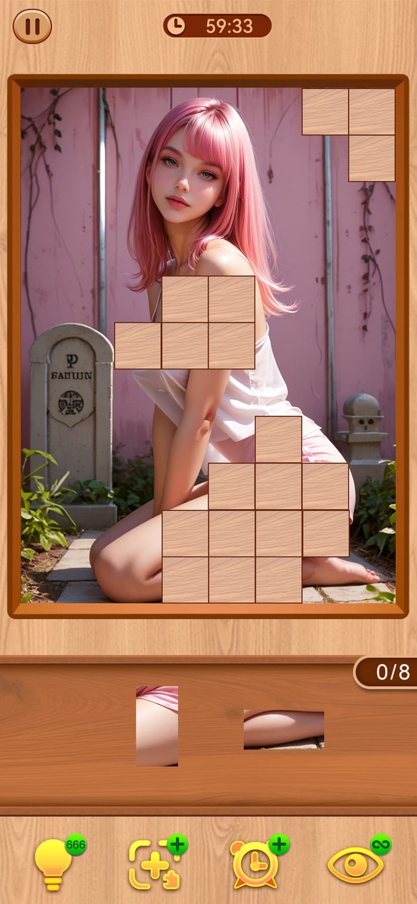 Block Jigsaw Girl: Fun Puzzle screenshot 4 - screenshot