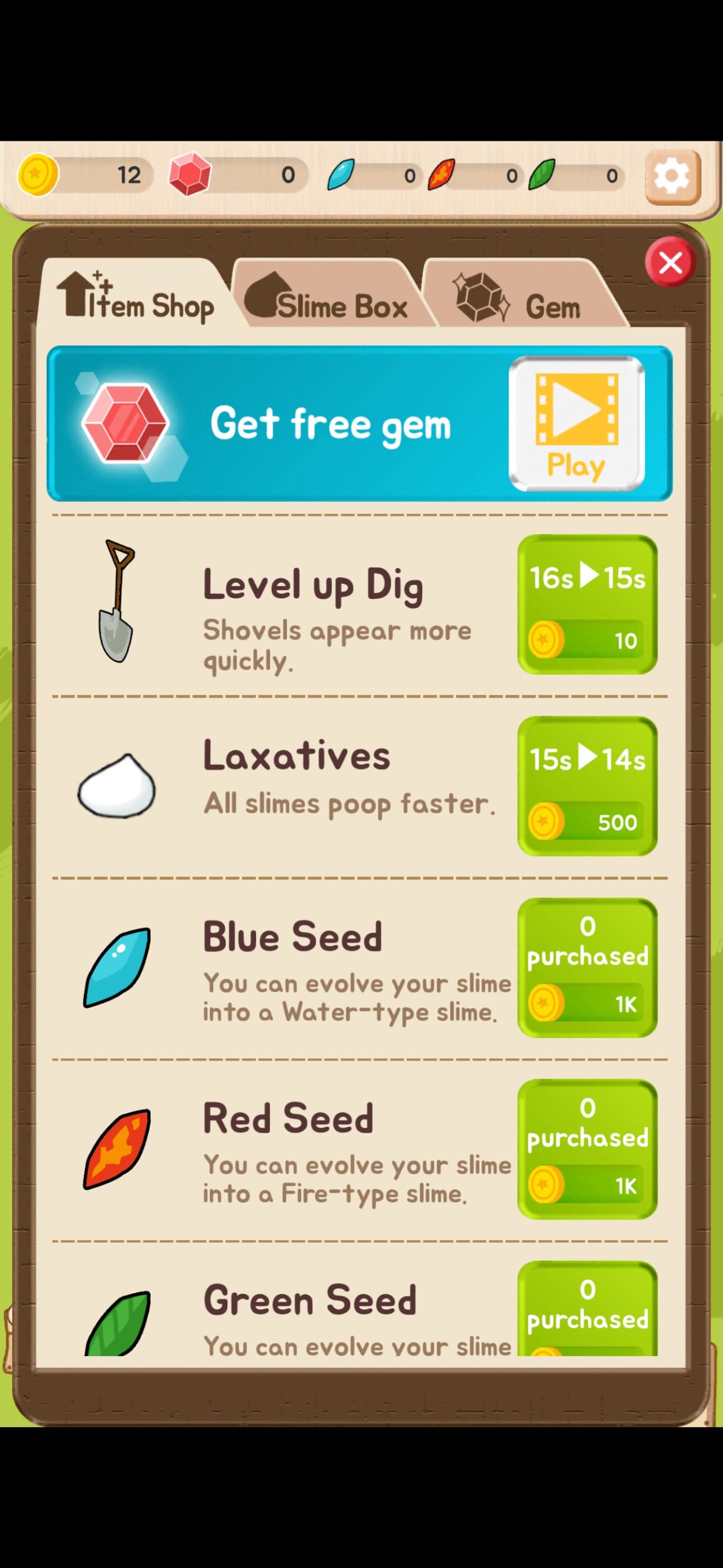 Slime Evolution : Raise Slimes screenshot 5 - screenshot