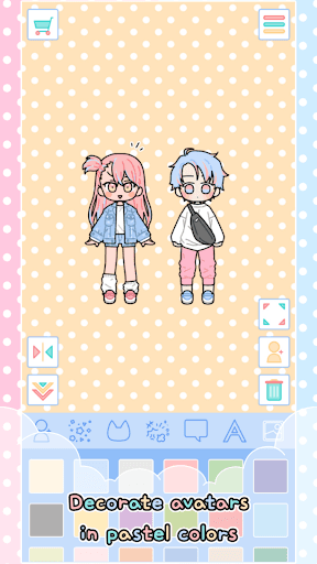 Pastel Friends : Dress Up Game screenshot 8 - screenshot