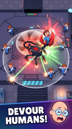 Robot Spider: Idle Invasion screenshot 1 - screenshot