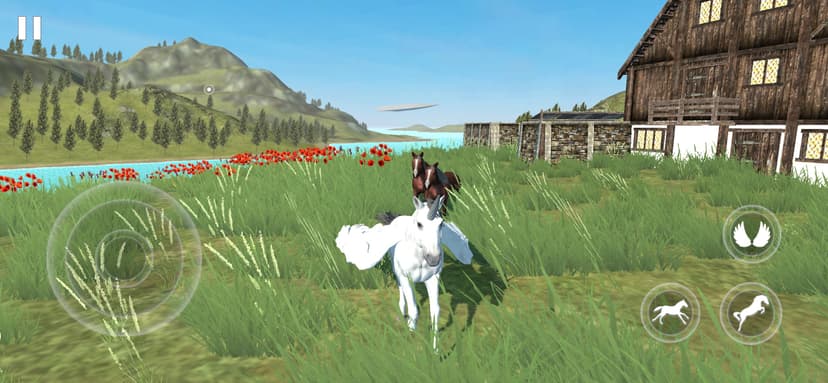 Flying Unicorn Simulator 2024 screenshot 9 - screenshot