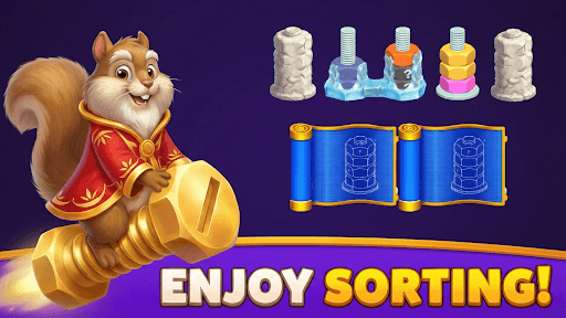 Nut Sort Puzzle: Color Sorting screenshot 17 - screenshot