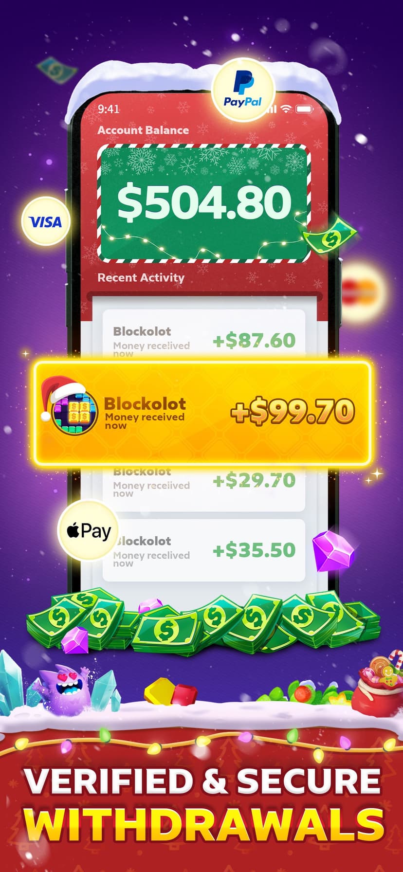 Blockolot:Win Real Cash screenshot 3 - screenshot