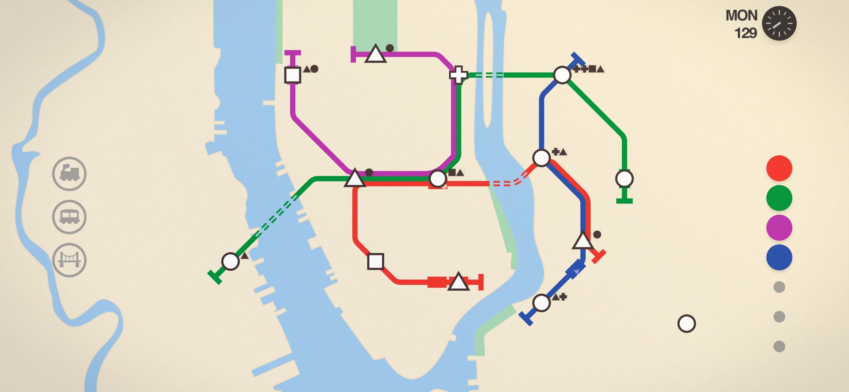 Mini Metro screenshot 1 - screenshot