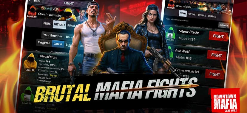 Downtown Mafia: Gang Wars RPG screenshot 4 - screenshot
