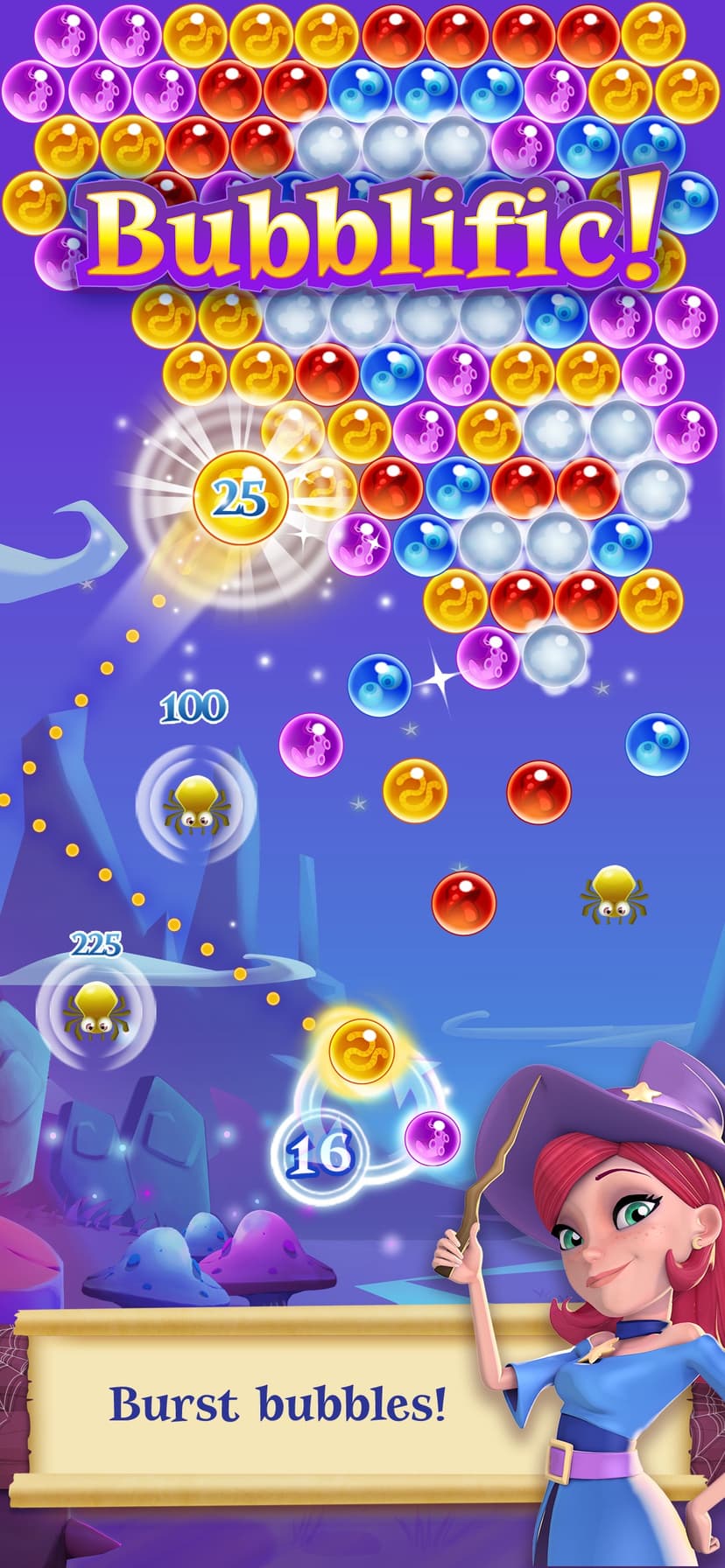 Bubble Witch 2 Saga screenshot 1 - screenshot