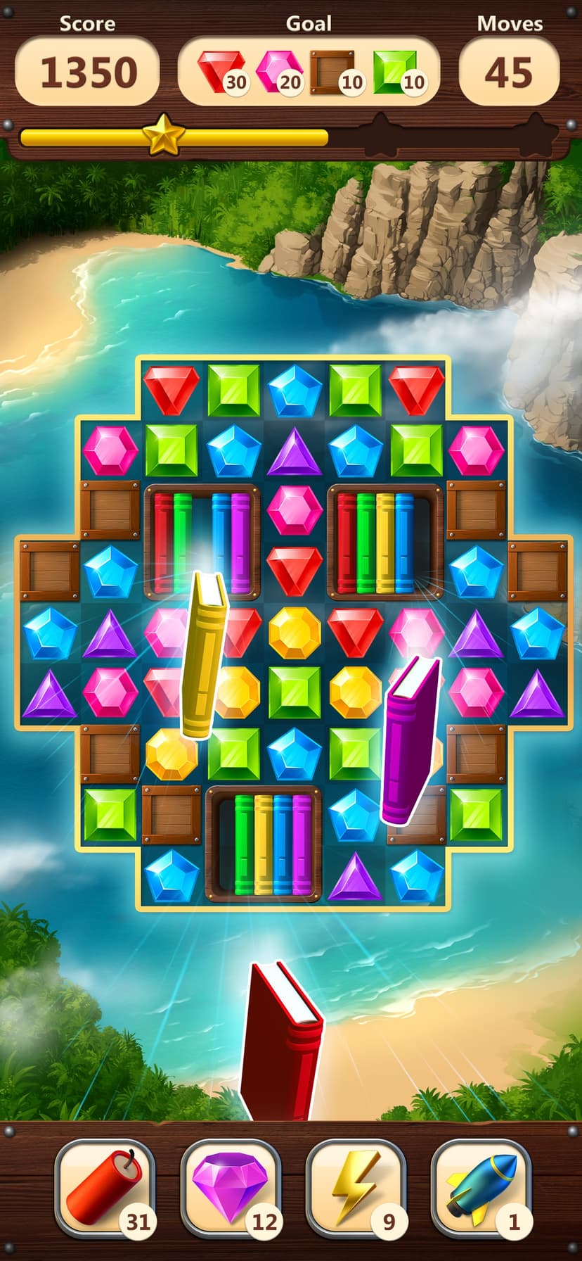 Jewels Planet  - Match 3 Game screenshot 6 - screenshot