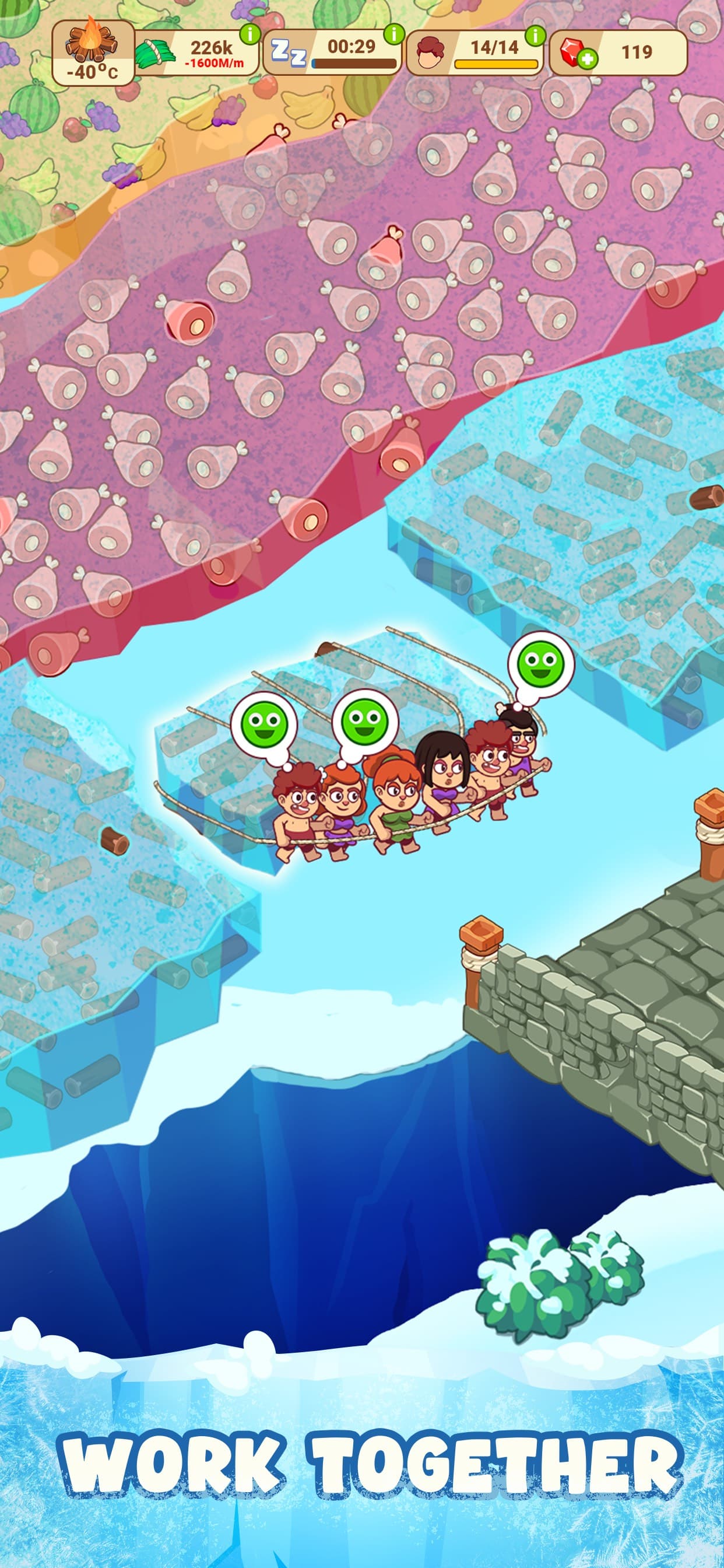 Icy Village: Survival Idle screenshot 3 - screenshot