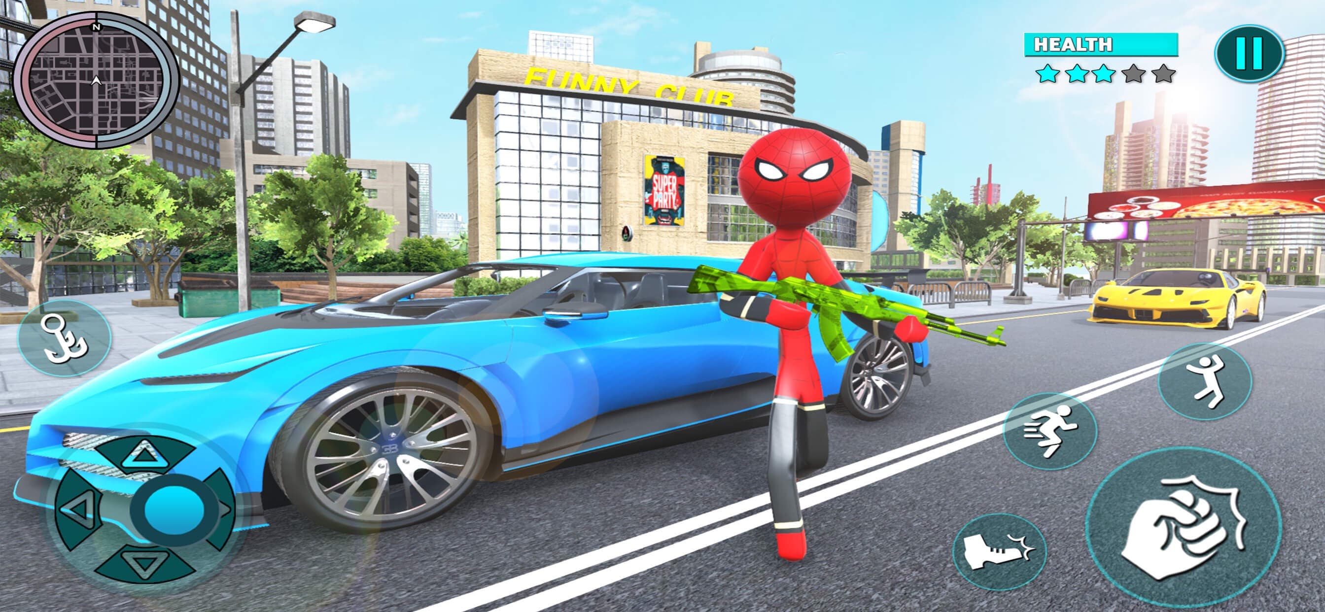 Grand Stickman City Hero Game screenshot 5 - screenshot