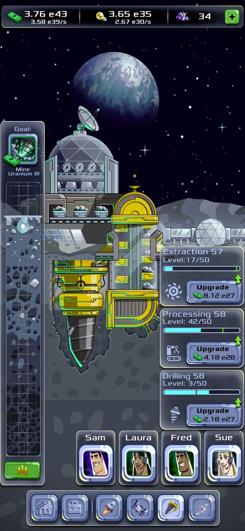 Idle Space Company screenshot 4 - screenshot