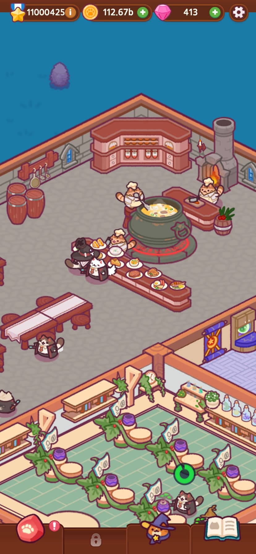 Cat Magic School : Cute Tycoon screenshot 3 - screenshot