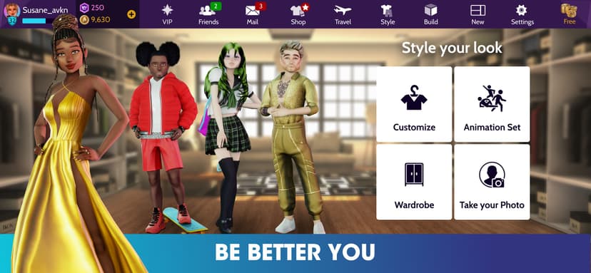 Avakin Life: 3D Avatar Creator screenshot 2 - screenshot