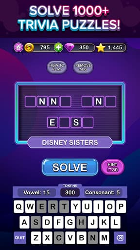 Trivia Puzzle Fortune Word Fun screenshot 1 - screenshot