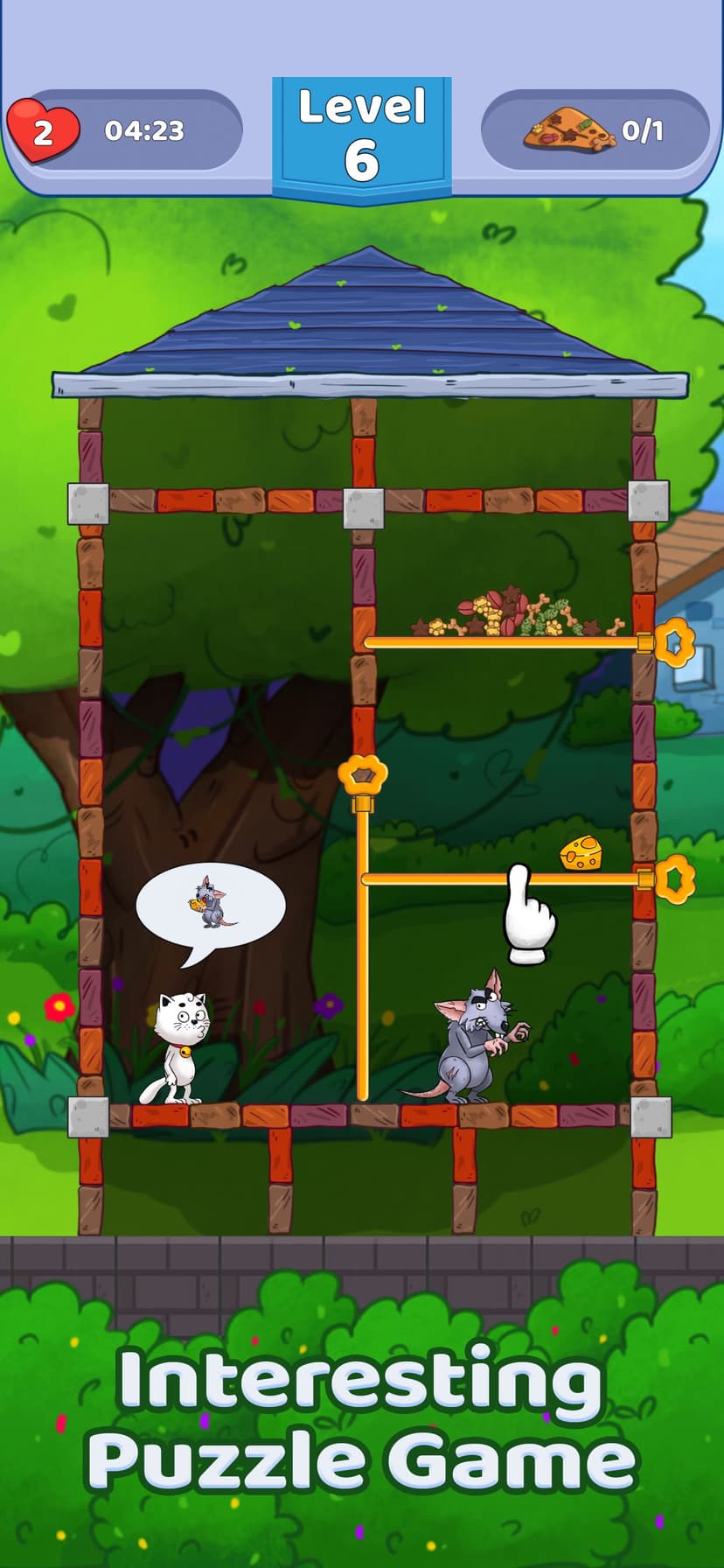 Cat Rescue - Pull The Pin screenshot 1 - screenshot