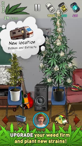 Weed Firm 2: Bud Farm Tycoon screenshot 3 - screenshot
