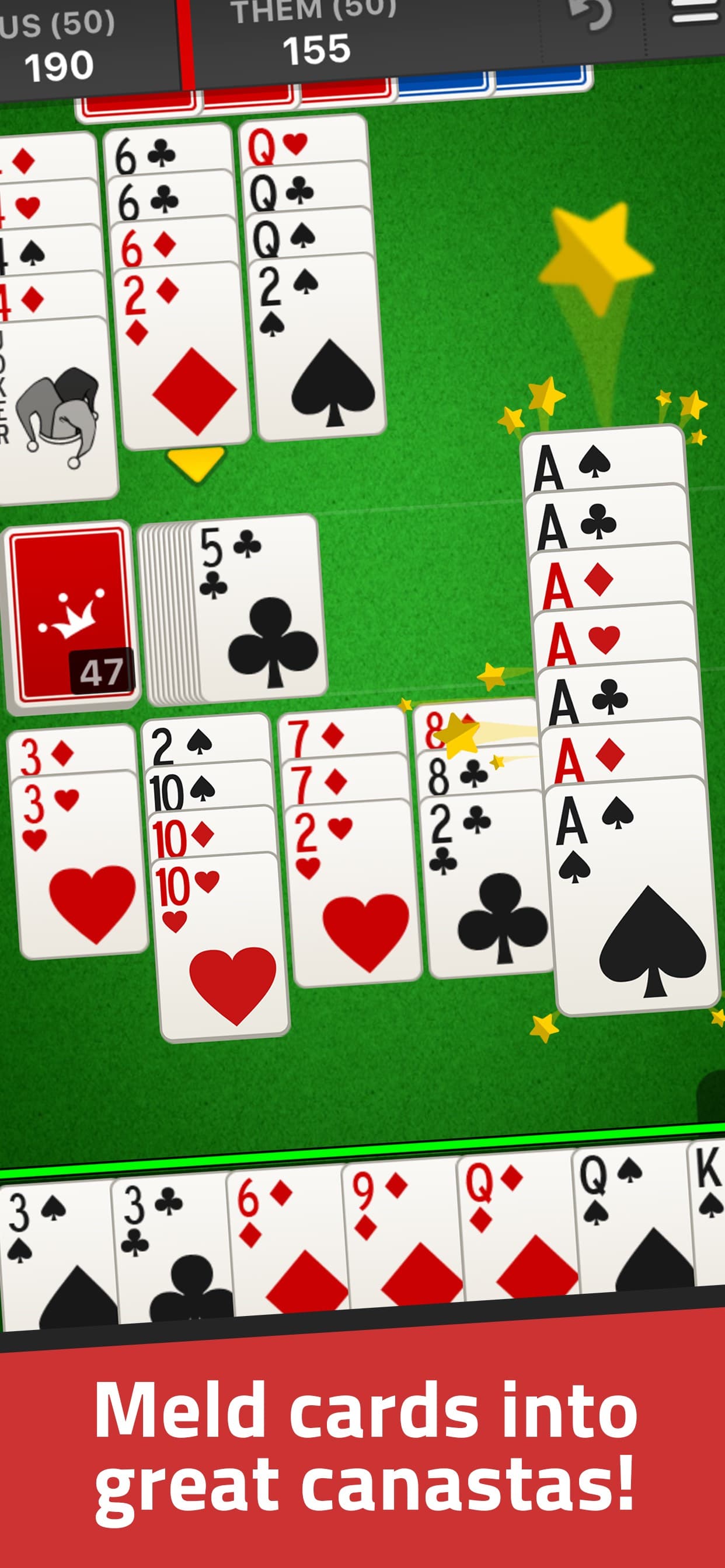 Canasta Jogatina: Card Games screenshot 1 - screenshot