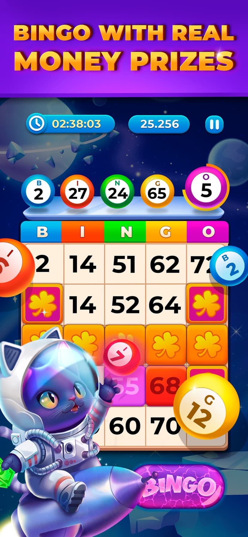 Bingo Money: Real Cash Prizes screenshot 1 - screenshot