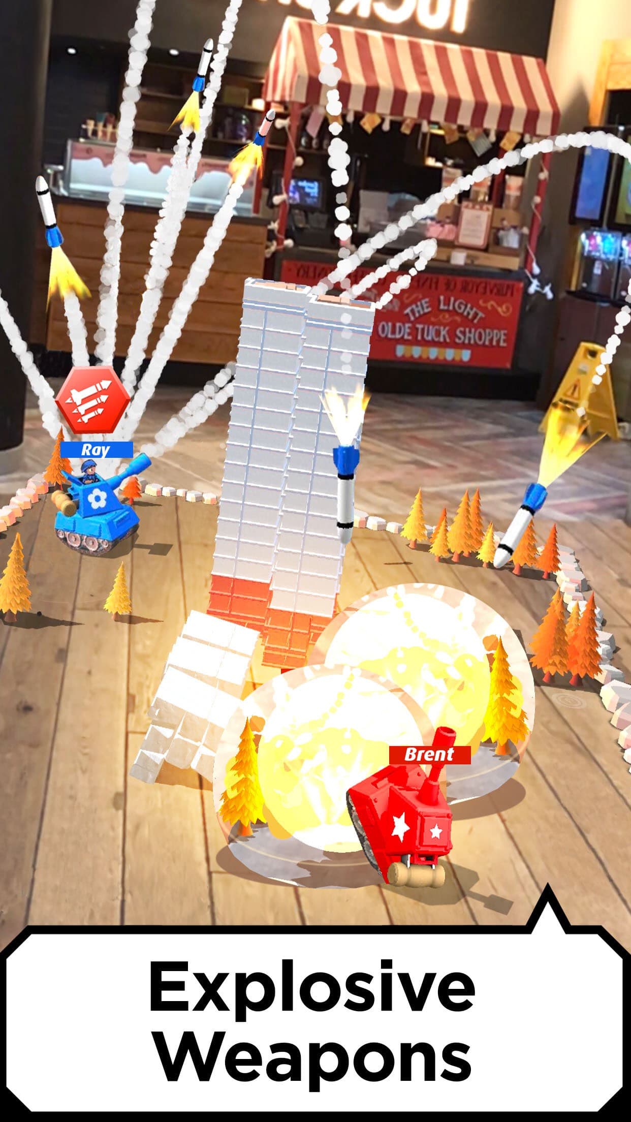 Smash Tanks! - AR Board Game screenshot 3 - screenshot
