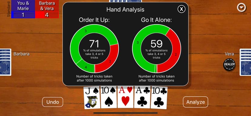 Euchre Card Classic screenshot 5 - screenshot