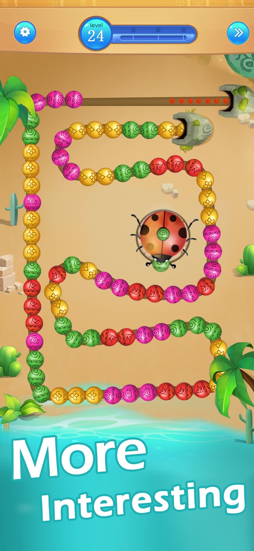 Marble Shooter:Zumba Classic screenshot 4 - screenshot
