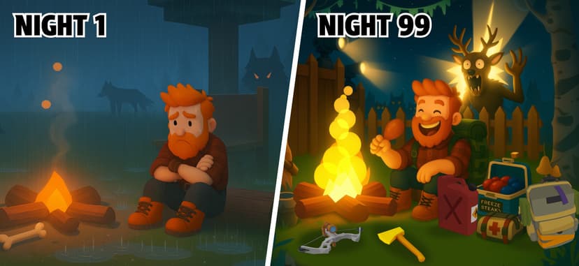 Forest Survival: 99 Days screenshot 2 - screenshot