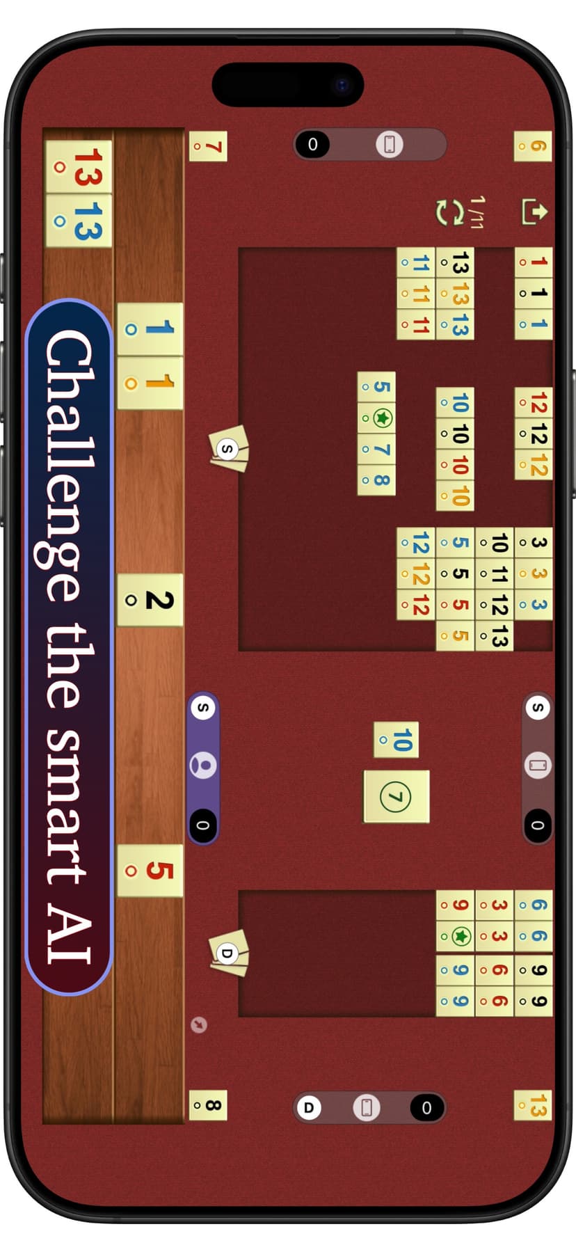 Okey 101 - tile matching game screenshot 4 - screenshot