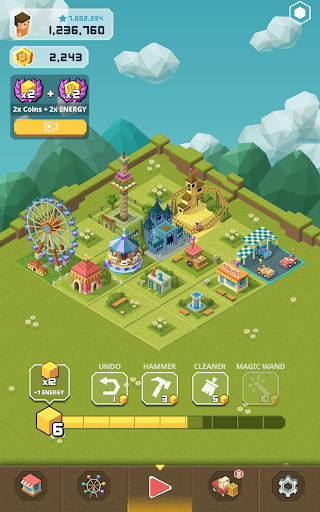 Merge Tycoon: 2048 Theme Park screenshot 11 - screenshot