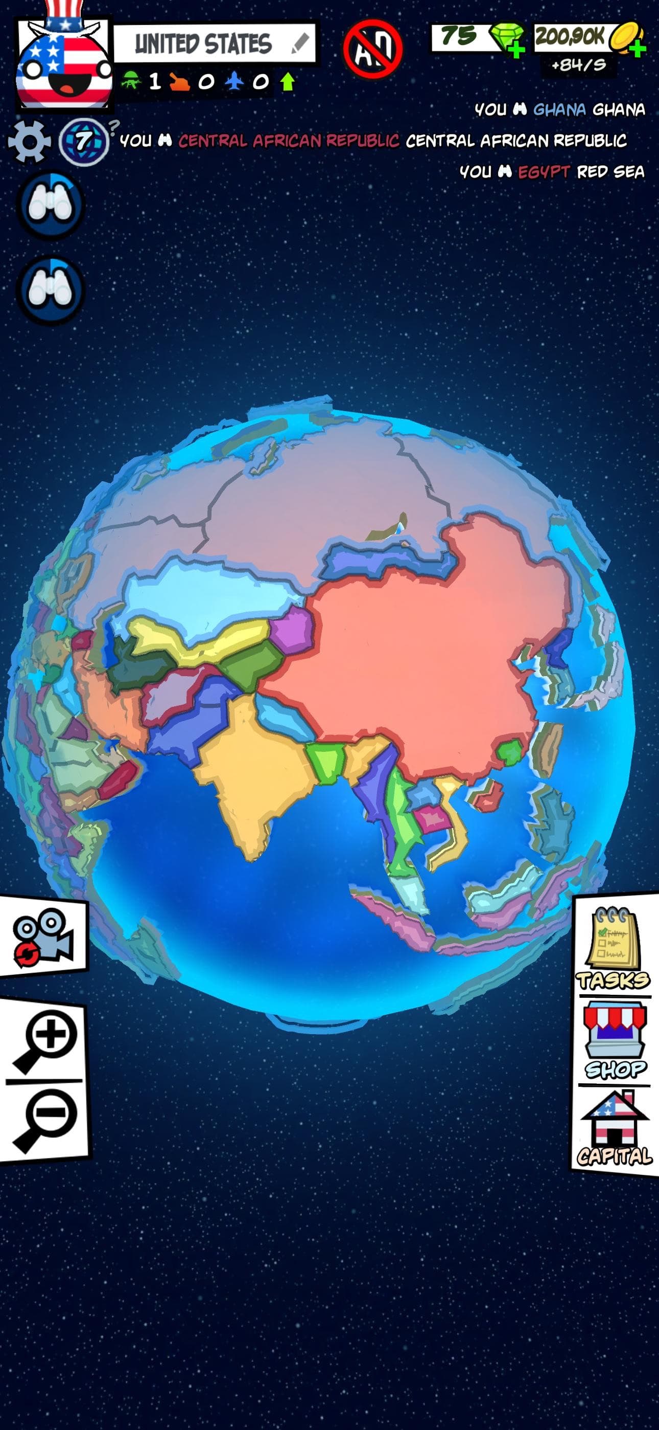 Country Balls: Battle World screenshot 1 - screenshot