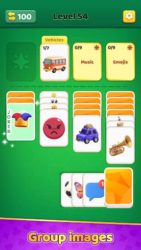 Solitaire: Card Sort Puzzle screenshot 7 - screenshot