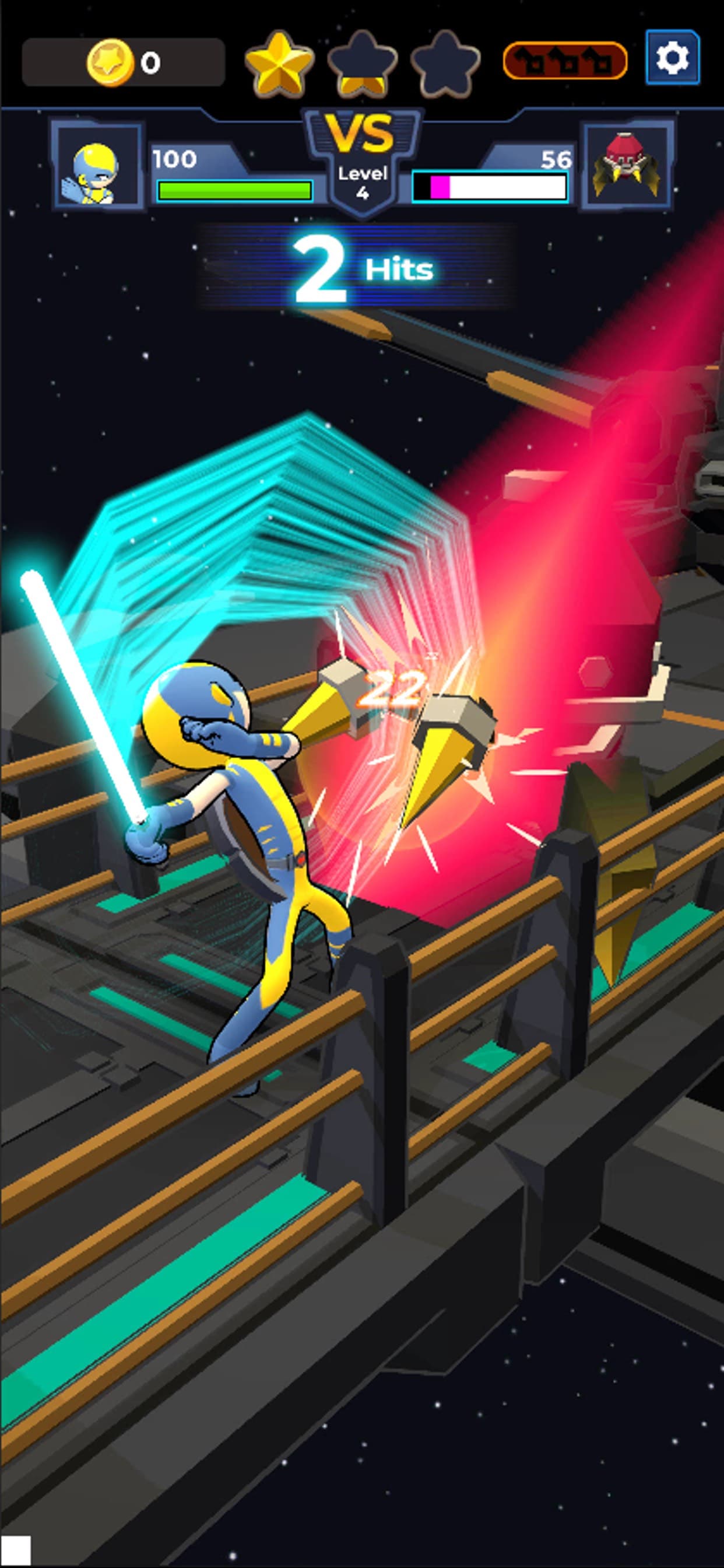 Supreme Saberman: 3D War Zone screenshot 2 - screenshot